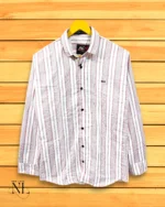 Classic Baby Pink Stripe Shirt for Men
