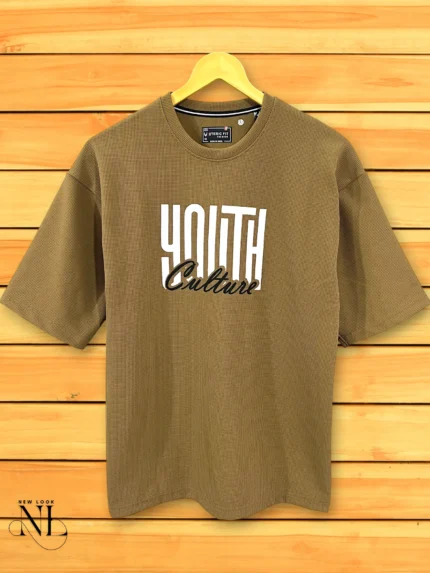 Lite Brown Oversized T-Shirt