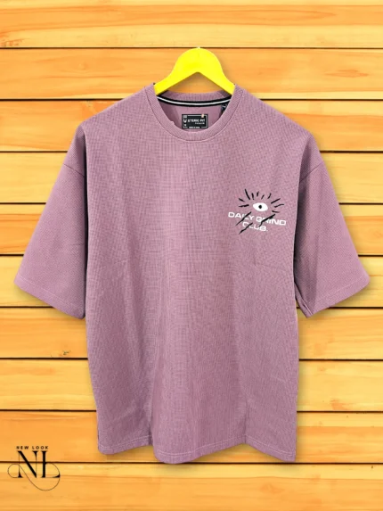 Lite Purple Oversized T-Shirt | Trendy