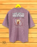 Lite Purple Oversized T-Shirt | Trendy