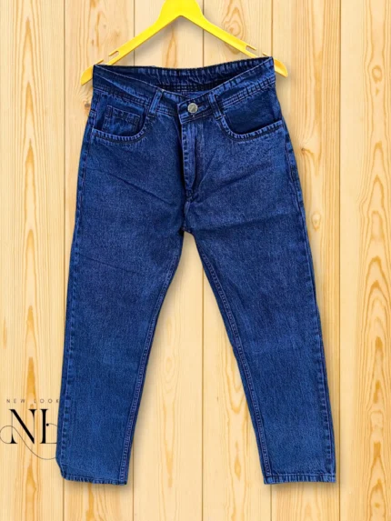 Dark Blue Baggy Jeans for Men