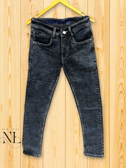 Classic Lite Grey Jeans for Men | Premium Slim Fit