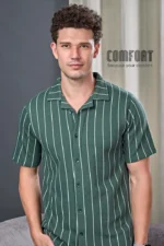 Oversized Stripe Shirt Streetwear