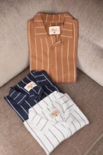 Oversized Stripe Shirt Streetwear