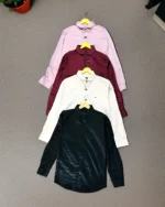 Plain Satin Shirt for Men