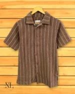 Dark Brown Oversized Shirt for Men Premium Stylish