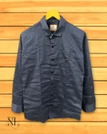 Men's Premium Dark Grey Plain Party Shirt Cotton Slim Fit