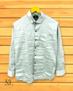 Lite Green Plain Full Shirt For Men | Premium Cotton