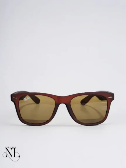 Stylish Lite Brown Sunglasses for Men - UV Protected
