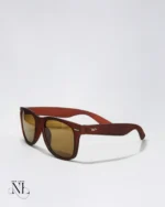 Stylish Lite Brown Sunglasses for Men - UV Protected