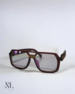 Brown Transparent Goggles for Men | Trendy & Lightweight