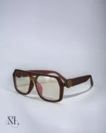 Brown Transparent Goggles for Men | Trendy & Lightweight