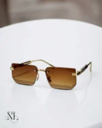 Brown Sunglasses for Men | Premium Metal Frame