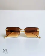 Brown Sunglasses for Men | Premium Metal Frame