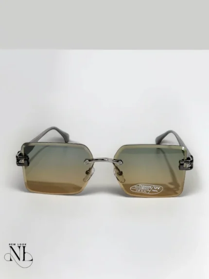 Dark Cream Sunglasses for Men | Retro Style | UV400 Protection