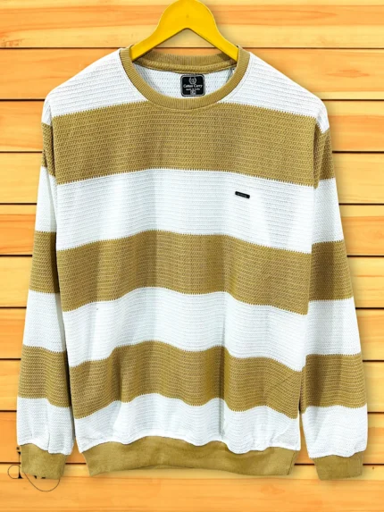 Lite Yellow Stripe T-Shirt for Men Summer Essential