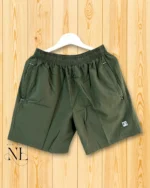 Olive Green Parachute Shorts for Men Quality Breathable