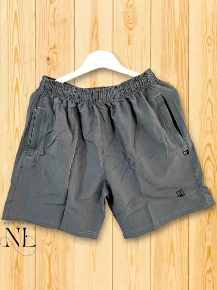 Lite Grey Parachute Shorts for Men – Ultra & Breathable