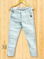 Sky Blue Cotton Formal Pants for Men Office & Wedding Wear