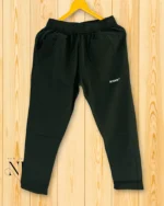 Dark Green Parachute Track Pants for Men | Lightweight & Stylish