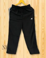 Black Baggy Track Pants for Men | Oversized Hip-Hop Style