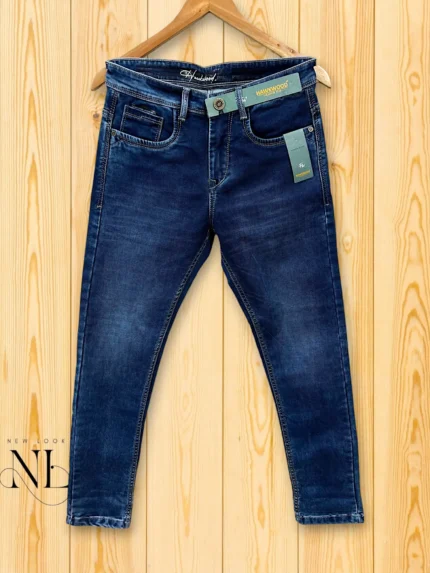 Blue Denim Jeans for Men | Classic Straight Fit | Premium Comfort