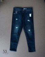 Denim Ankle Fit Funky Jeans For Men