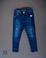 Denim Ankle Fit Funky Jeans For Men