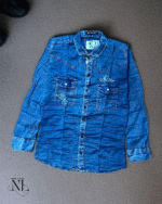 Blue Denim Shirt for Men Premium 8oz Denim