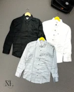 plain partywear shirt for men