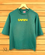 Urban Streetwear Trendy Lite Green Oversize T-Shirt For Men