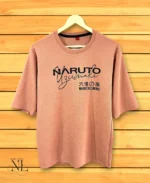 Classic Pink Printed Oversize T-Shirt Stylish Streetwear