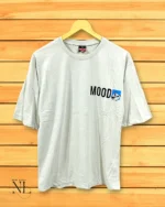 Imported Cream Printed Oversize T-Shirt Premium Quality