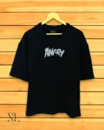 Premium Stylish Black Oversized T-Shirt with Back Print