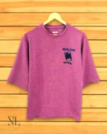 Best Premium Pink Back Print Oversized T-Shirt Premium Imported