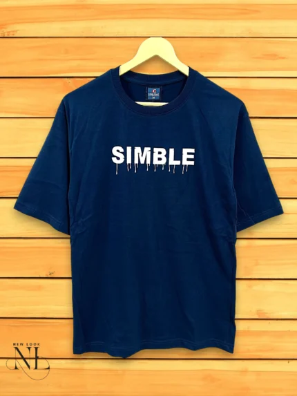 Best Premium trendy Navy Blue Oversized T-Shirt Premium