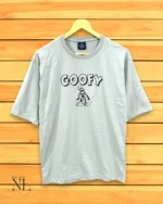 Best Imported Steel Grey Printed Oversized T-Shirt Premium