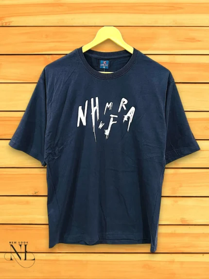 Best Trendy Dark Grey Printed Oversized T-Shirt for Men Premium