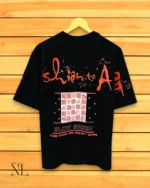 Best Imported Black Oversized T-Shirt with Back Print