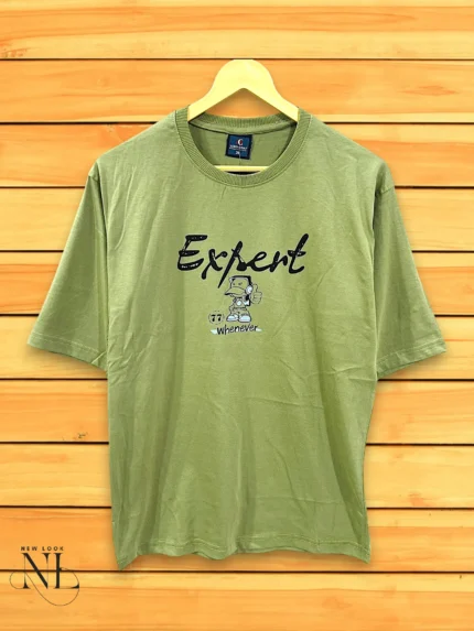 Best Trendy Pista Green Oversized T-Shirt Premium Stylish