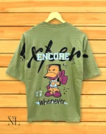 Best Trendy Pista Green Oversized T-Shirt Premium Stylish