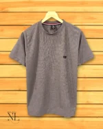 Trendy Dark Cream Half Sleeve T-Shirt For Men Premium