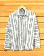 Cream Full Shirt for Men Office & Wedding Wear