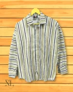 Lite Green Stripe Shirt Premium Office & Casual Wear