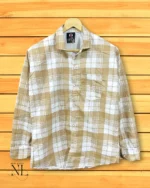 Casual Lite Yellow Checks Shirt Premium Cotton
