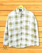 Premium Lite Yellow Checks Shirt Office & Casual Wear
