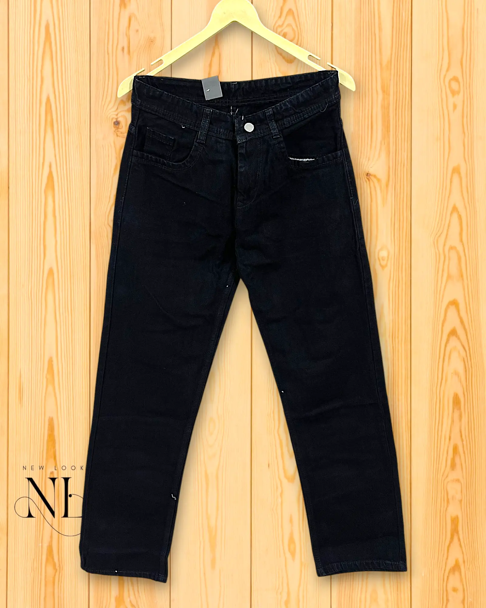Classic Jet Black Baggy Jeans & Stylish Premium Denim Classic Jet Black Baggy Jeans & Stylish Premium Denim