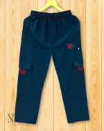 Stylish Royal Blue Parachute Trackpant Cargo for Men