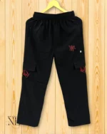 Stylish Black Parachute Trackpant Cargo Premium Quality