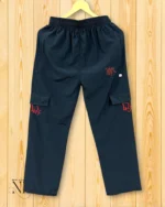 Stylish Dark Blue Parachute Trackpant Premium Quality